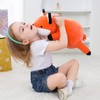 OurHonor 4.2lbs Fox Weighted Stuffed Animals 24in, Weighted Stuffed Animals,