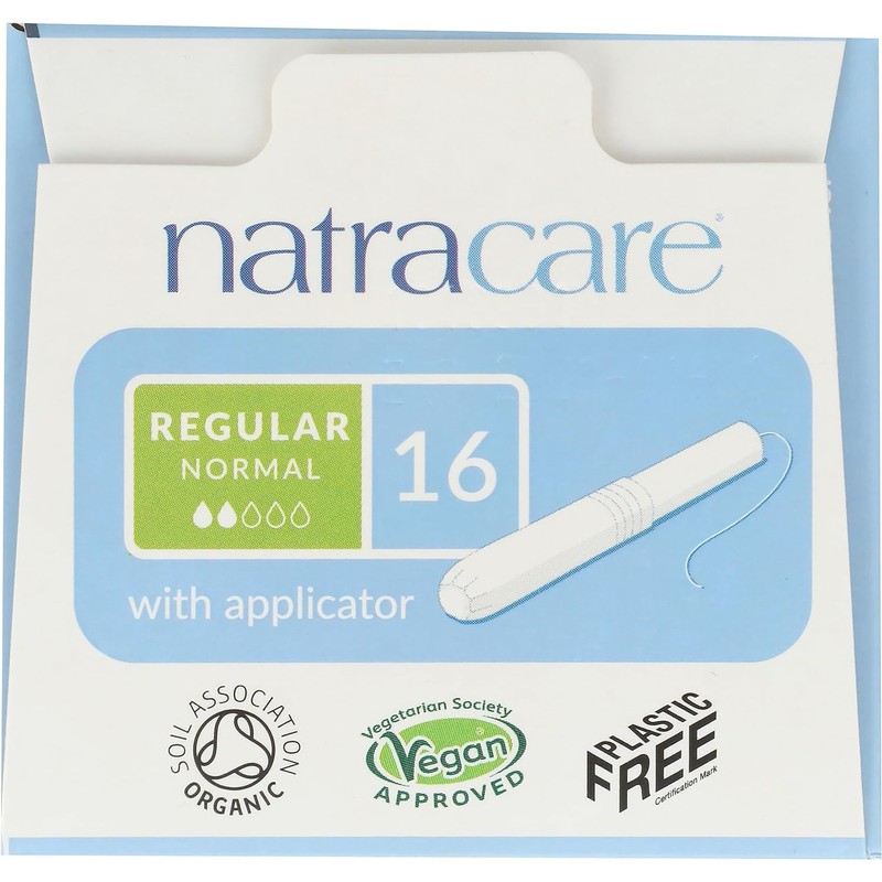 Natracare Tampons Reg With Applictr 16 ct (Multi-Pack of 12