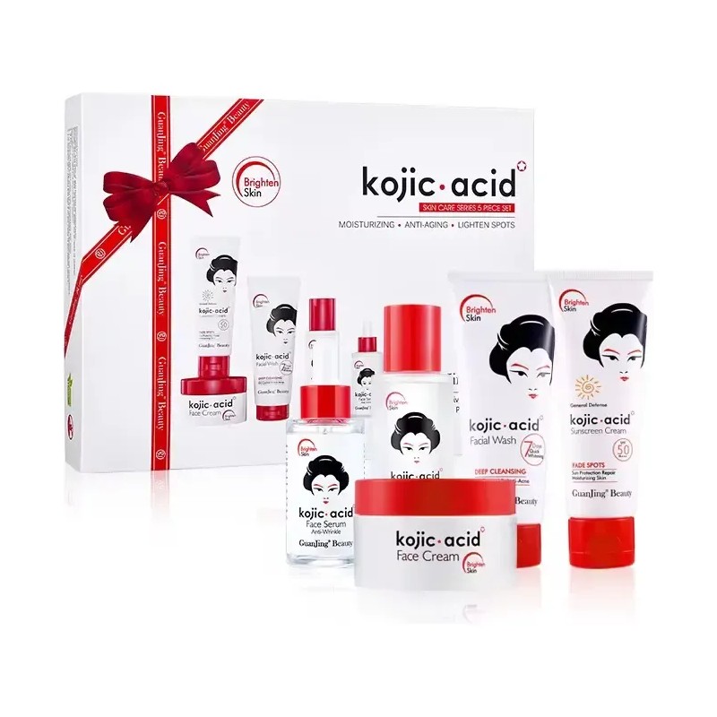 Crema Facialsuero, Ácido Kójico, Colágeno, Aclara Manchas 5