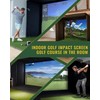 Golf Simulator Impact Screen（118 * 78 98 * 98 118