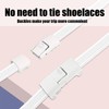 MEMOFYND 4 Pairs Magnetic Closure Free from Binding Shoelaces, Elastic