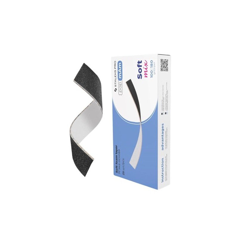 STALEKS PRO 25 Replacement Files, Double-Sided, PapmAm Mix with Soft