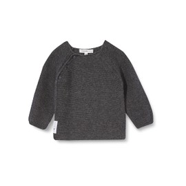 Noppies Unisex Baby U Cardigan Knit Ls Pino Cardigan, Dark grey blend - C238
