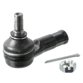 febi bilstein 24956 Tie Rod End Piece with Crown Nut and Cotter Pin, Pack of 1