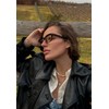 VISOONE Chunky Square Blue Light Blocking Glasses with Anti Computer
