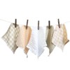 Fibre For Good Cotton Reusable Wipes 5pk, Natural