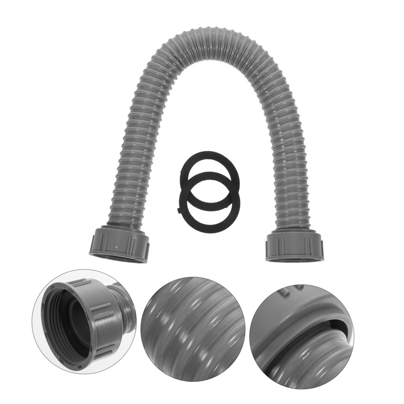 ARTIBETTER Flexible Drain Pipe with Internal Thread, Expandable Drain Pipe