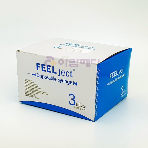 (Filtech) Disposable syringe 3ml (3cc 23G x 25mm(1)) 100ea /