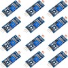 MTDELE 12Pcs Photoresistor Light Sensor 3Pin 3.3V-5V 5MM LDR LM393