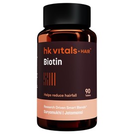 HealthKart HK Vitals Biotin – 90 Tablets for Hair Growth