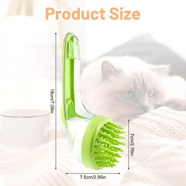 Dog Washing Brush, 2025 Dog Bath Brush, Bath Brush Dog, Long and Short Haired Dog Cat Shower