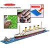 BIDIUTOY Titanic Ship Model Building Block Set, 3D Puzzle Sets