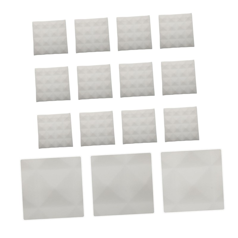 Totority Noise Reduction Pads 12pcs Pyramid Shape Sound Absorbing Foam