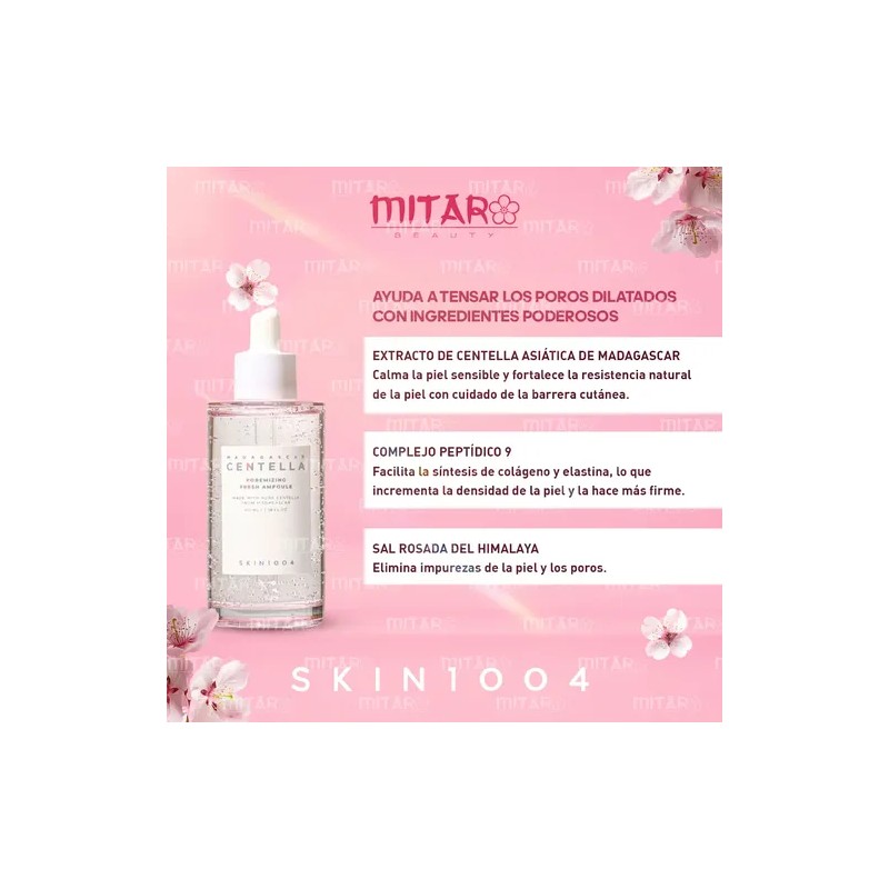 Skin1004 Madagascar Poremizing Foam Toner Serum Crema Poros