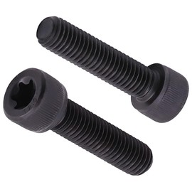 M4-0.7 x 12mm Black Oxide Socket Head Torx Drive Machine Screws, 12.9 Grade Alloy Steel, Full Thread, Torx Drive Socket Cap Screws