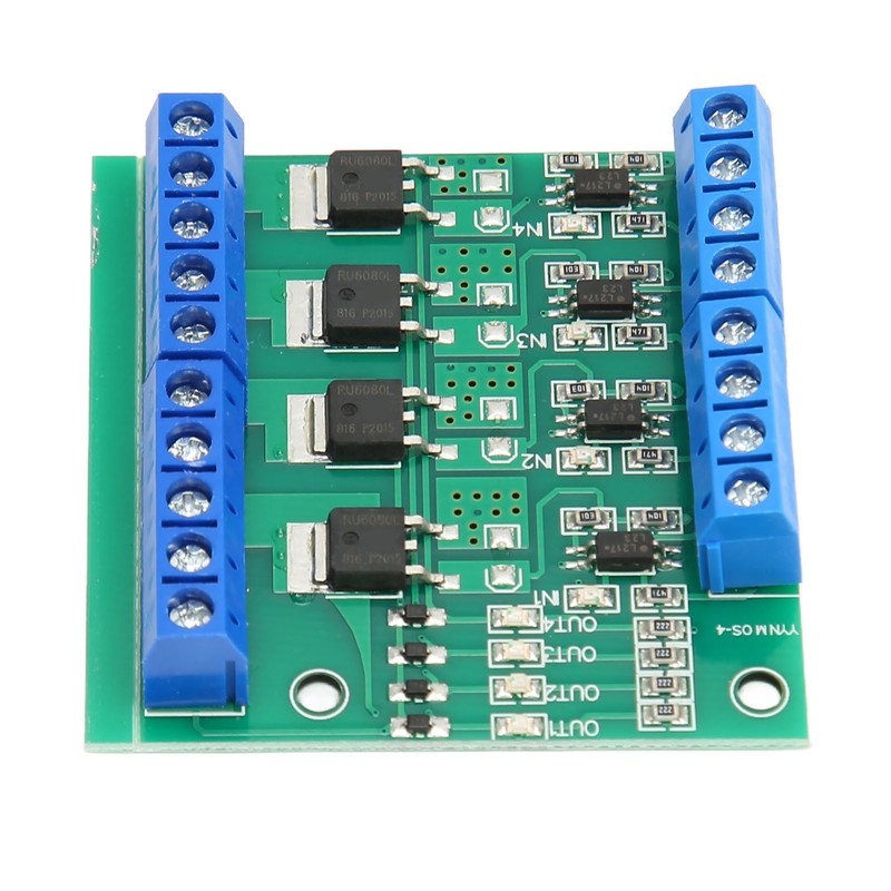 MOS Driver Module 4 Way Field Effect PLC Amplifier Board