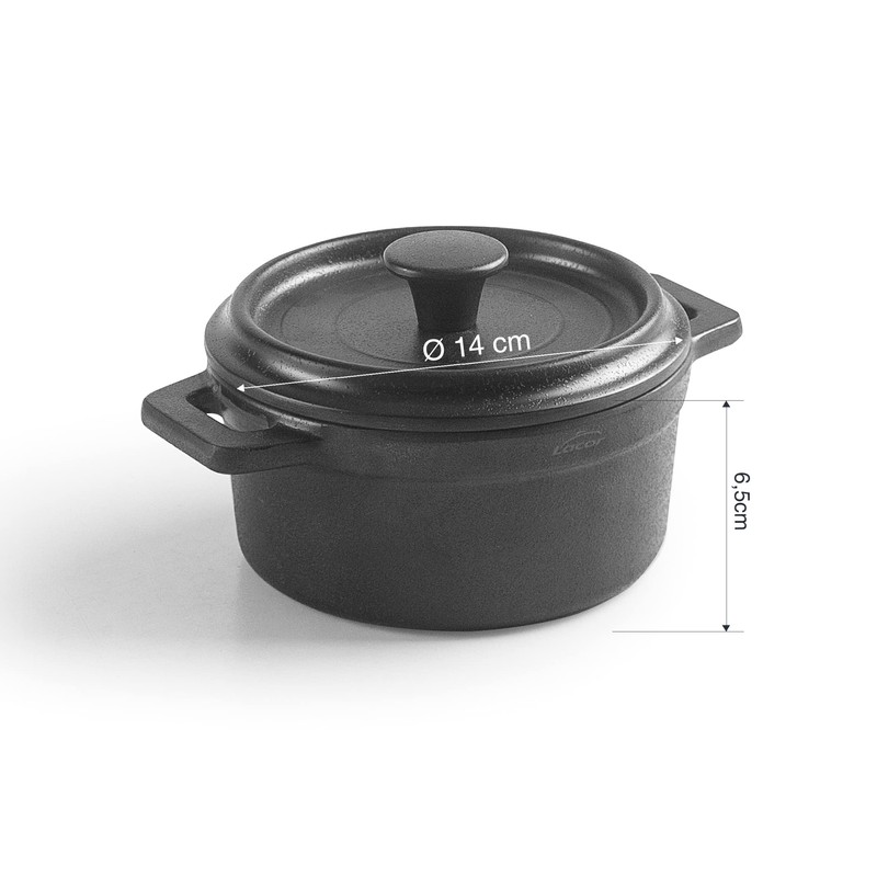 Lacor - 63393 - Mini Pot with Lid Melamine Dishwasher