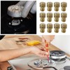 BUTITNOW New 12 PCS Brass GRLP4 LP Gas Conversion Kit
