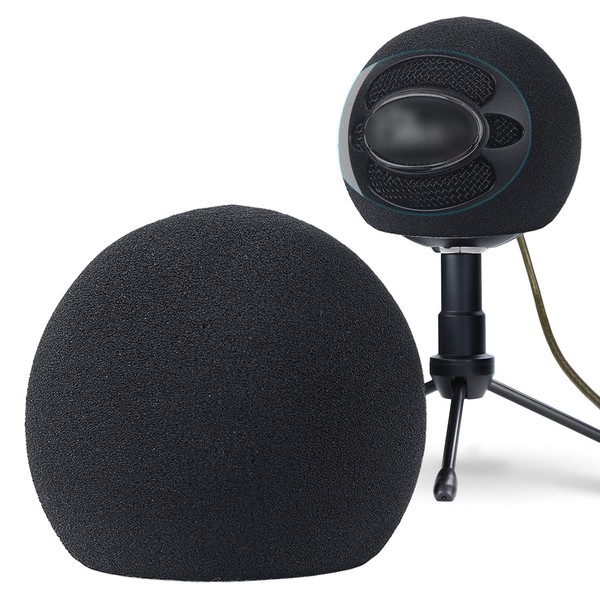 YOUSHARES Blue Snowball Pop Filter - Customizing Microphone Windscreen Foam