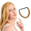 Hanaoops Braid Headband, 3 Strands Fishtail Plaited Braided Hairband, Adjustable