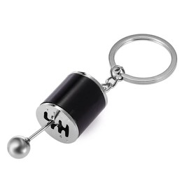 MEKEET Auto Gear Stick Keyring 1 Pcs Creative Car Shifter Shaped Keyring, Man Keychain Gift Car Accessories Pendant
