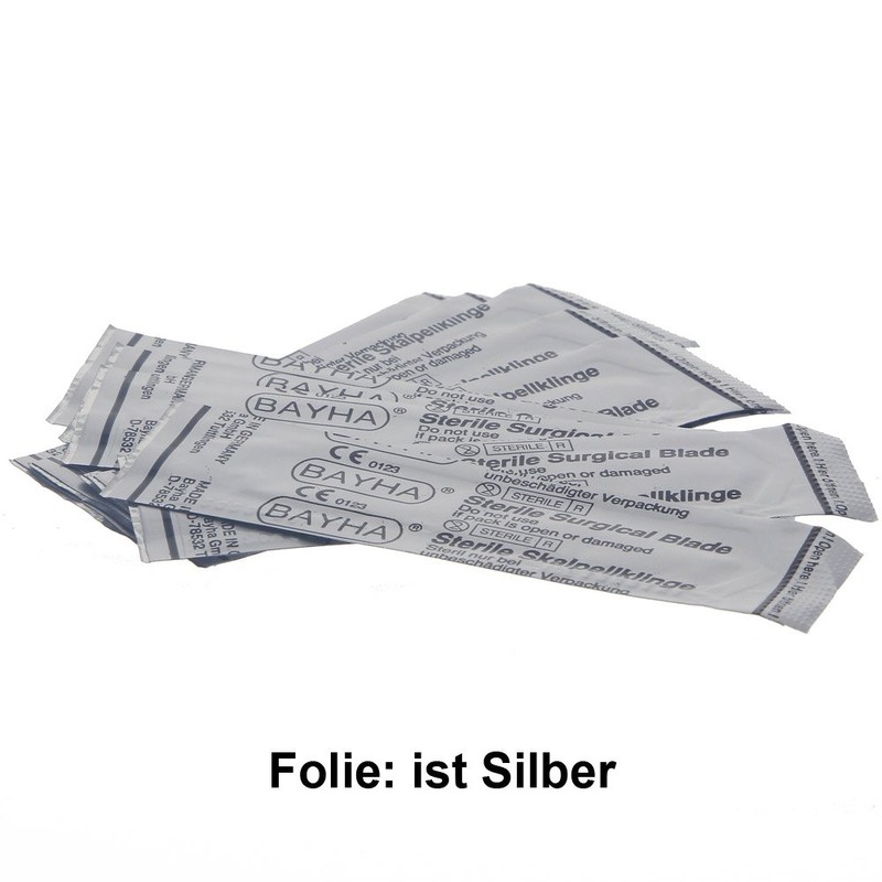 12x BAYHA Sterile Scalpel Blades – Sterile and Individually Packaged,