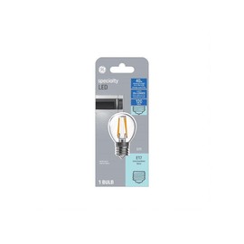 GE Lighting 93128996 LED Light Bulb, S11, Warm White, Clear, 360 Lumens, 4-Watts - Quantity 1