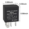 (Pack of 4) Fuel Pump Relay Replace Part for 4671168E