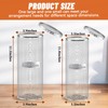 EcoBrisa 2pack Underground Worm Composting Bin Inground Metal Compost Bin