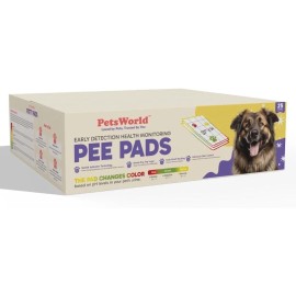 PETSWORLD Health Monitoring Dog Pee Pads – 37x54 Inch, 25 Count 3XL Color - 25 Count