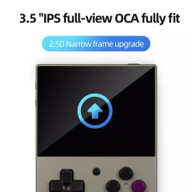 Miyoo Mini Plus Retro Handheld Game Console 64GB Linux System - Gray