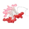 Red Heart Fairy Lights Romantic Battery Powered Love String Lights