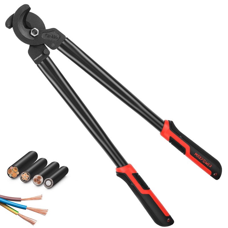 MAXPOWER Cable Cutters, 17-Inch Heavy Duty Cable Cutter for Cutting