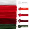 Caydo 500 Pieces Red Pipe Cleaners for Flowers, Craft Chenille