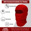6 Pieces Face Balaclava Cover Ice Silk UV Protection Full