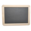 Rheita 5000-1 Premium Slate Board with Natural Wood Frame Lined