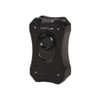 LIGHTERUSA Lotus Emperor Quad Flame Table Top Lighter (Black)