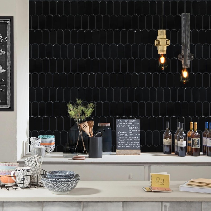 Vamos Tile Upgraded Thicker Design Peel and Stick Backsplash Tile,