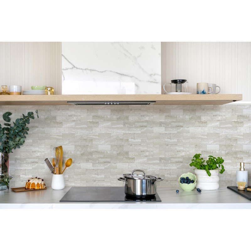 10-Pack Peel and Stick Tile Backsplash 12"X12" PVC Wall Tiles,