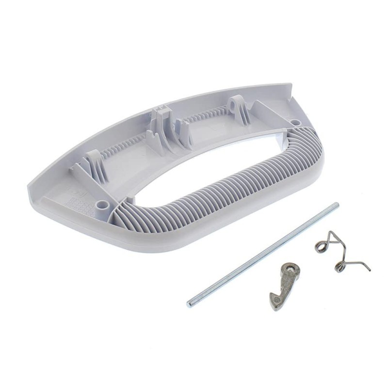 FIND A SPARE Replacement White Door Handle Kit For Hotpoint