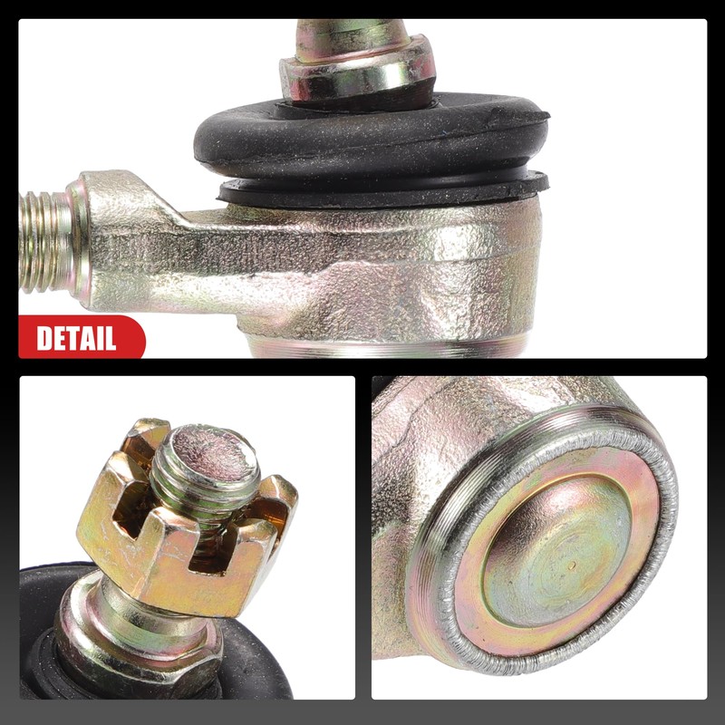 A ABSOPRO M10 x 1.25 Left Thread Right Ball Joint