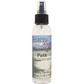 Moonlight Path Body Spray, 4 ounces, Body Mist for Women with Clean, Light & Gentle Fragrance, Long Lasting Perfume with Comforting Scent for Men & Women, Cologne with Soft, Subtle Aroma For Daily Use