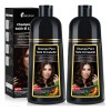 Kaisasa Shampoo Con Tinte Para Cubrir Canas 2 Pzs