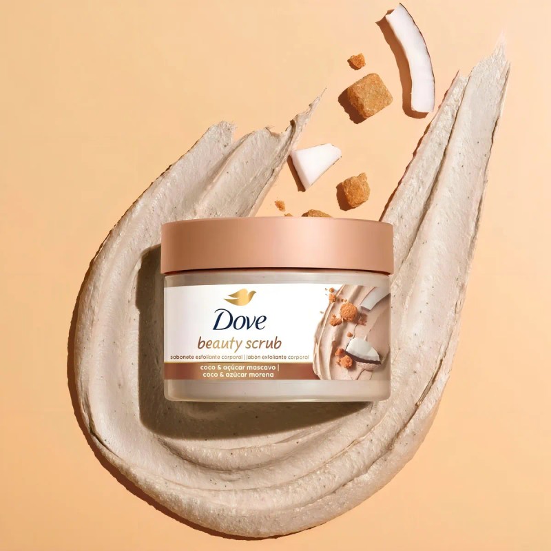 Dove Scrub Exfoliante Corporal Coco Azúcar Morena 160g