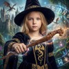 Rileryan Magic Wizard Wand Dragon Head Shape Magic Wand for