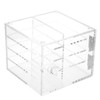 Transparent Makeup Organiser, Eyelash Storage Box, 8 Layers False Eyelash
