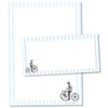 TYSK Design Letter Paper Vintage Blue (Choice of Design) 50