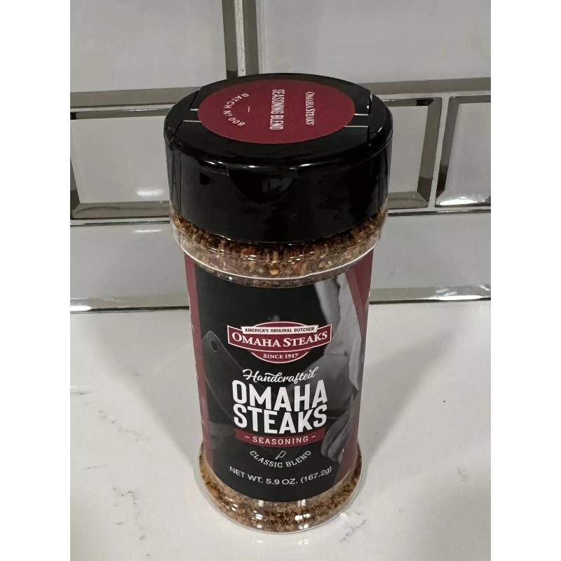 Omaha Steaks Seasoning 5.9 oz Master Butchers' Favorite Blend BRAND