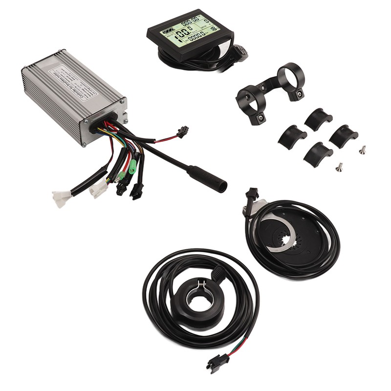 Electric Bike Conversion Kit 25A Sine Wave Controller LCD3U Panel