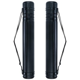 TRANSON 2-Pack Small Poster Storage Tube Extendable for Documents Blueprints Artworks Scrolls